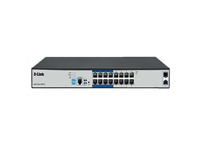 سوئیچ شبکه دی-لینک ۱۸ پورت گیگابیتی مدل DGS-F1210-18PS-E